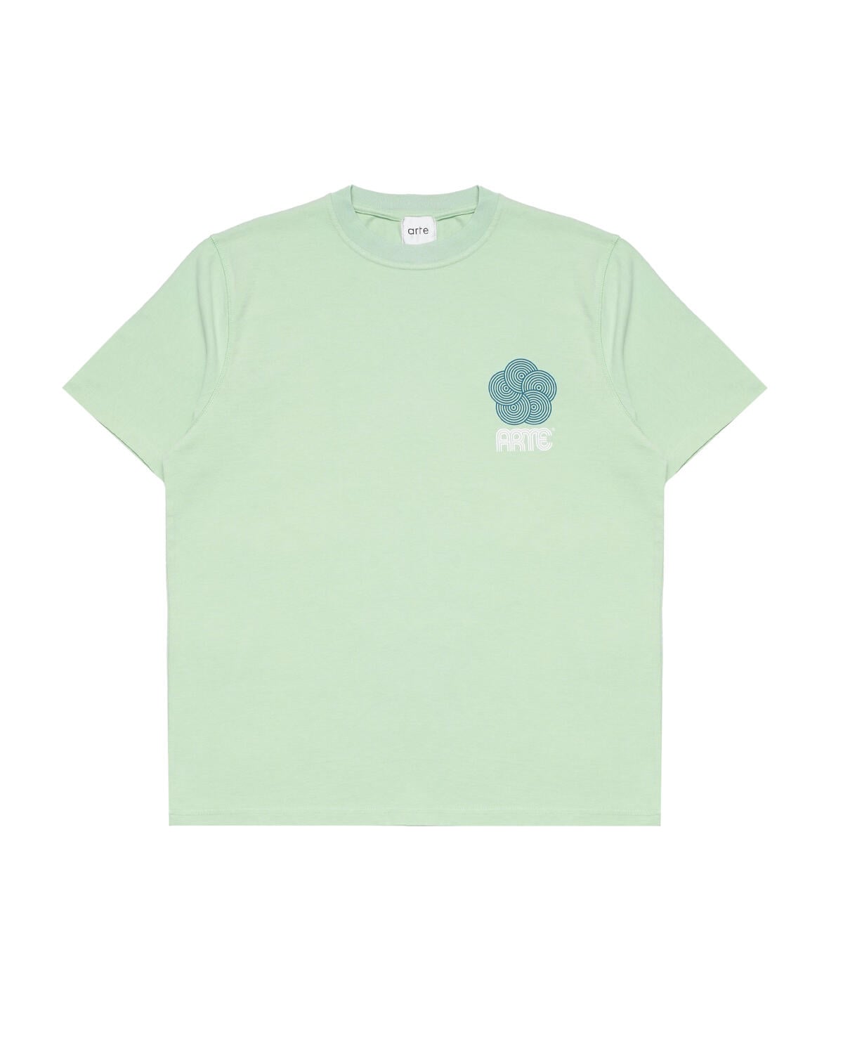 Arte Antwerp Teo Circle Flower T-shirt | SS24-020T-GRN | AFEW STORE